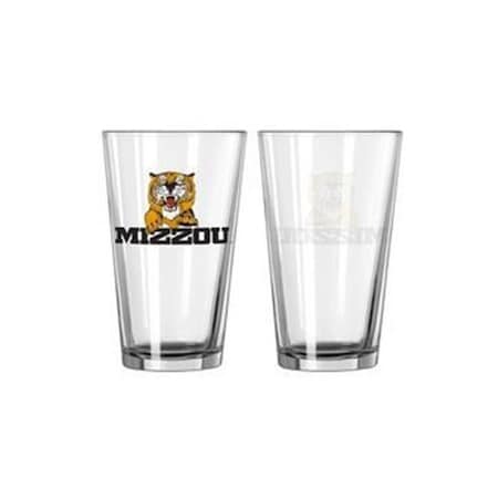Missouri Tigers 16 Oz Pint Glass - The Zou